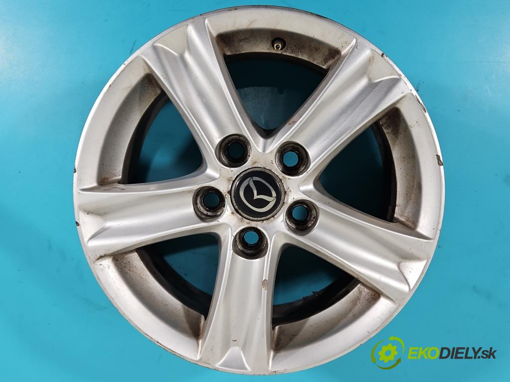 Mazda 3 I BK 2003-2009 1.6 citd 109 HP manual 80 kW 1560 cm3 5- Felga hliník: 15" komplet