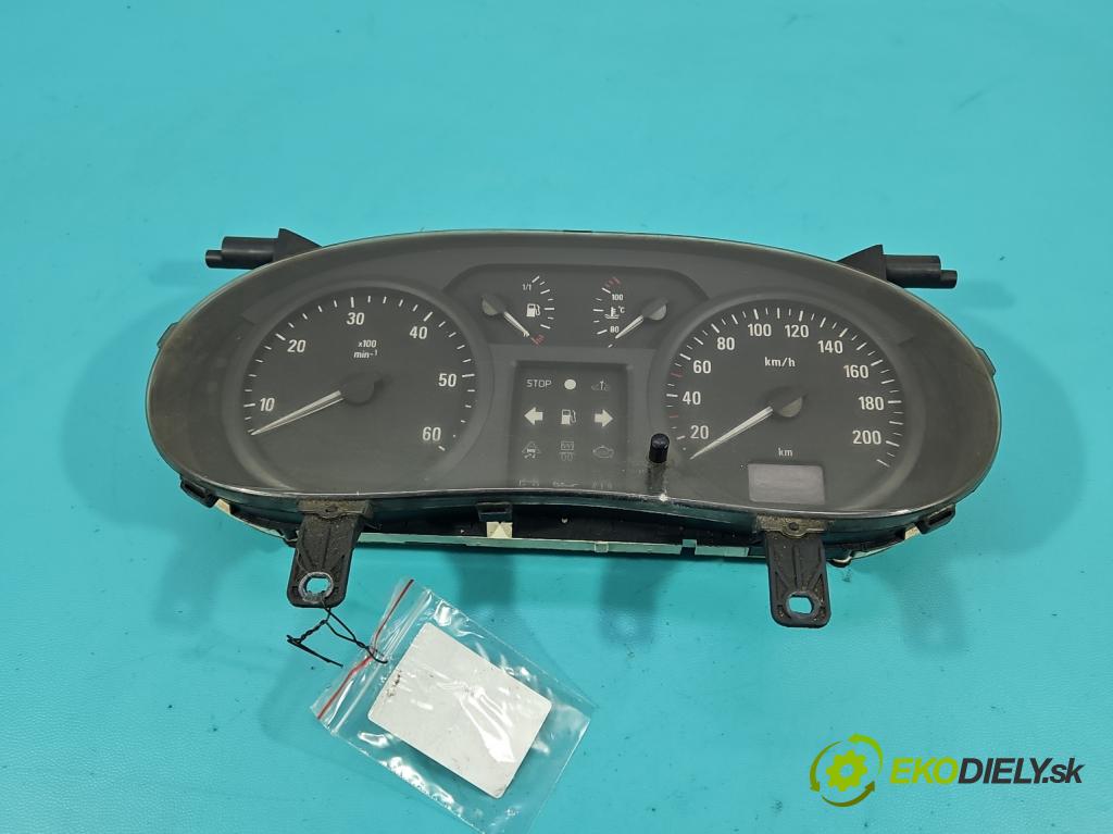 Opel Vivaro 2001-2014 1.9 cdti 101 HP manual 74 kW 1898 cm3 5- prístrojovka/ budíky P8200252450-A (Prístrojové dosky, displeje)