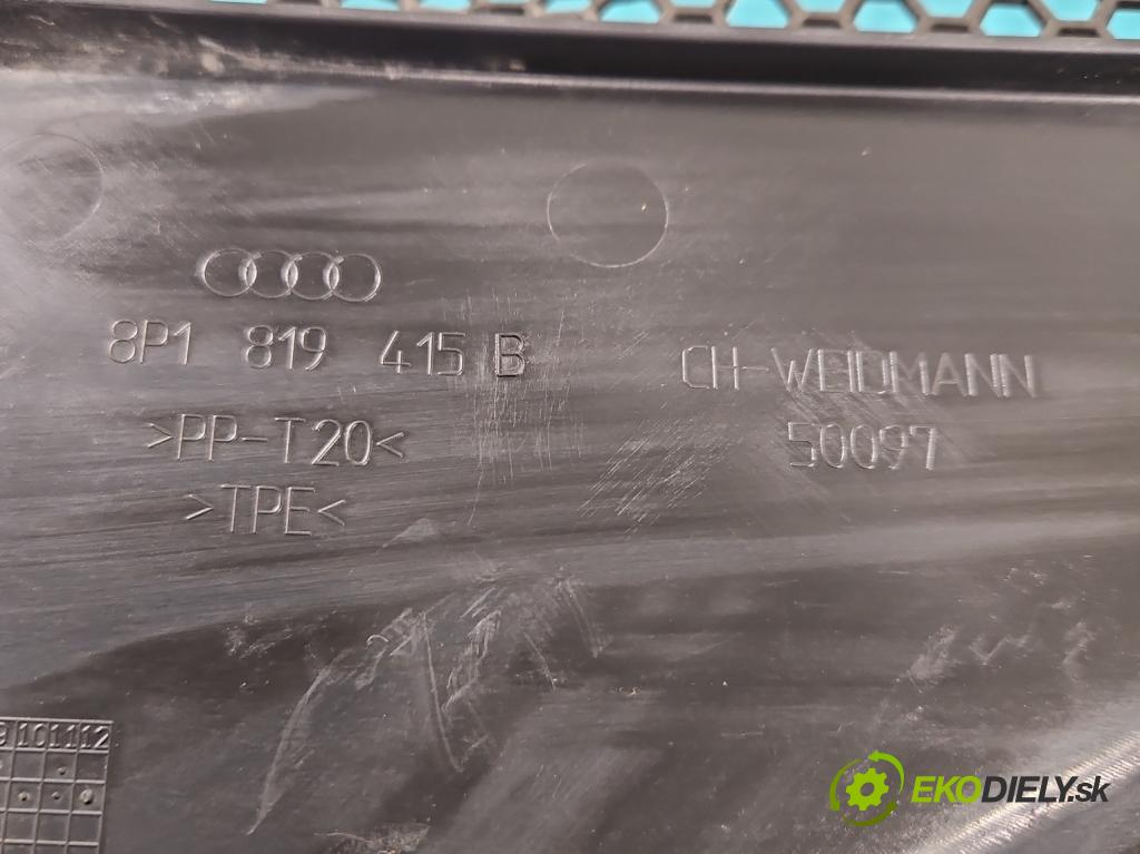 Audi A3 8P 2003-2012 1.6 SR 102 HP manual 75 kW 1595 cm3 3- torpédo 8P1819415B (Torpédo)