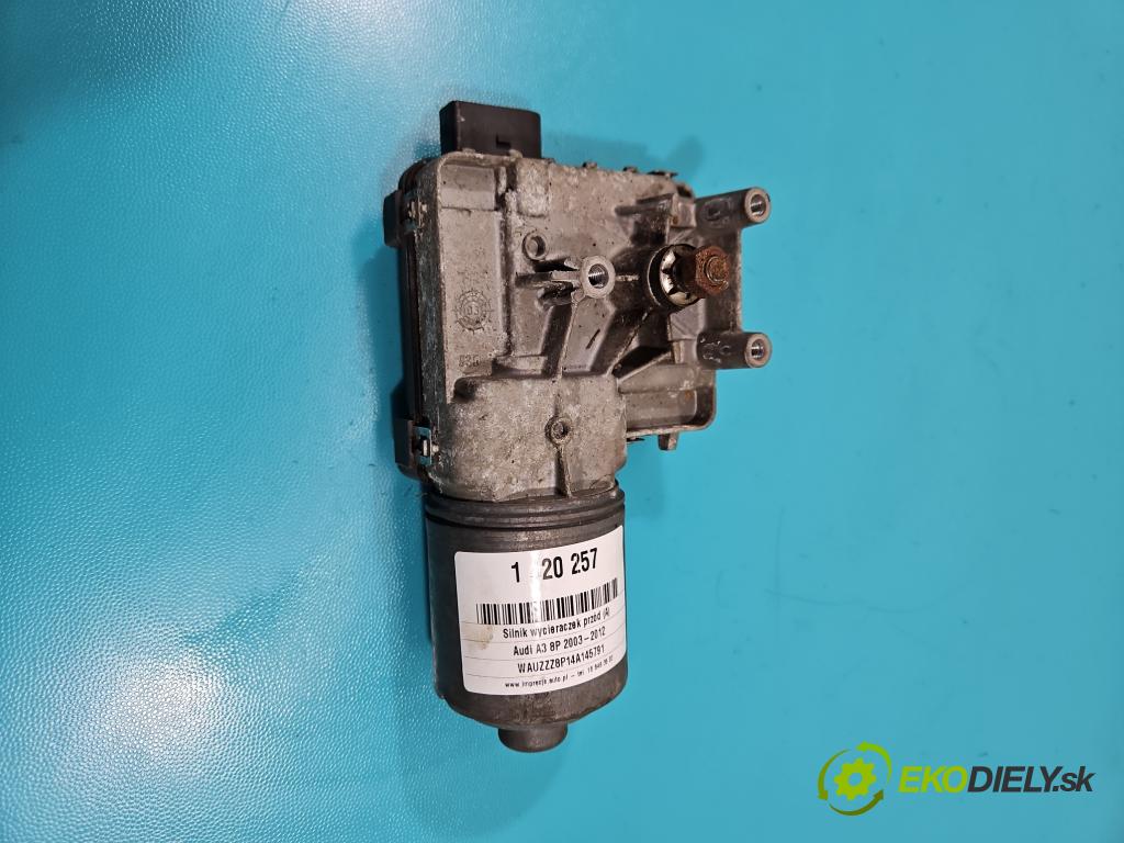 Audi A3 8P 2003-2012 1.6 SR 102 hp manual 75 kW 1595 cm3 3- motor stěračů přední 8P1955119C