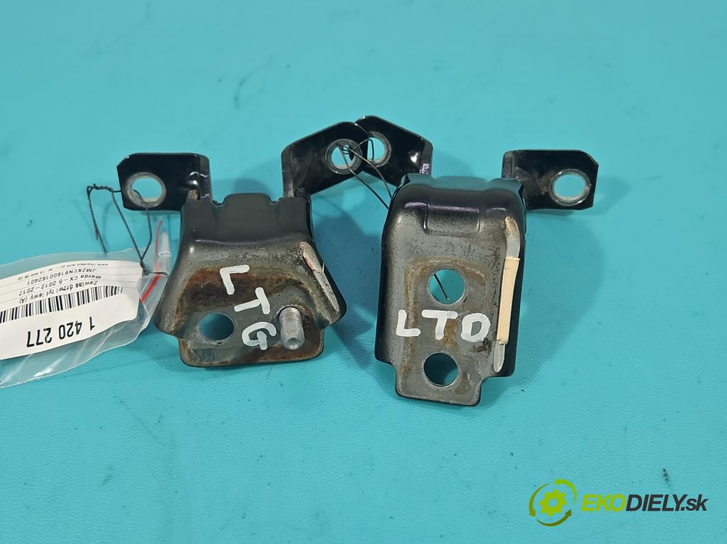 Mazda CX-5 I 2012-2017 2.2 D SKYACTIV: 150 HP manual 110 kW 2191 cm3 5- Závěs: dvere zadné ľavý