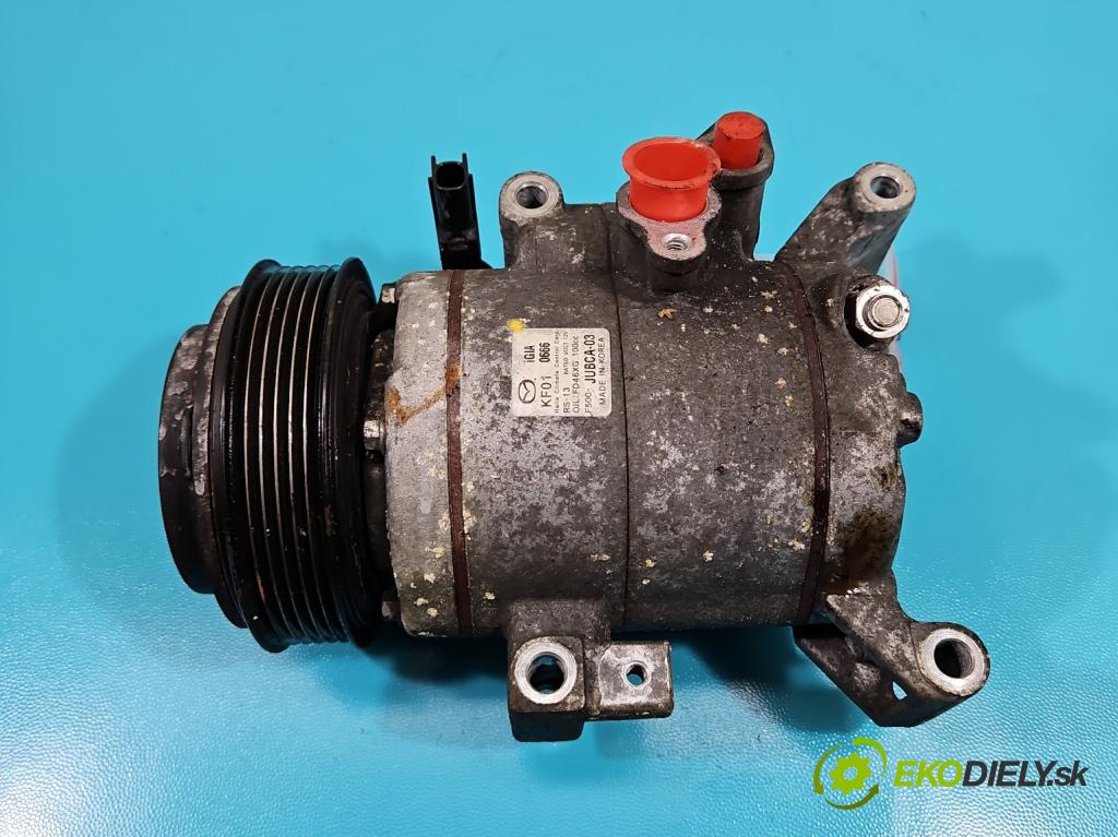 Mazda CX-5 I 2012-2017 2.2 D SKYACTIV: 150 HP manual 110 kW 2191 cm3 5- Kompresor: klimatizácie JUBCA-03 (Kompresory klimatizácie)