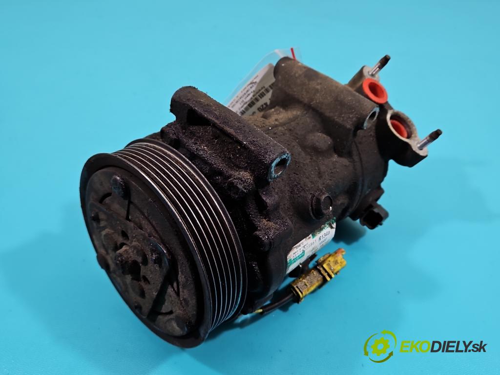 Peugeot 207 1.4 16V 95 HP manual 70 kW 1397 cm3 5- Kompresor: klimatizácie 9659875780 (Kompresory klimatizácie)