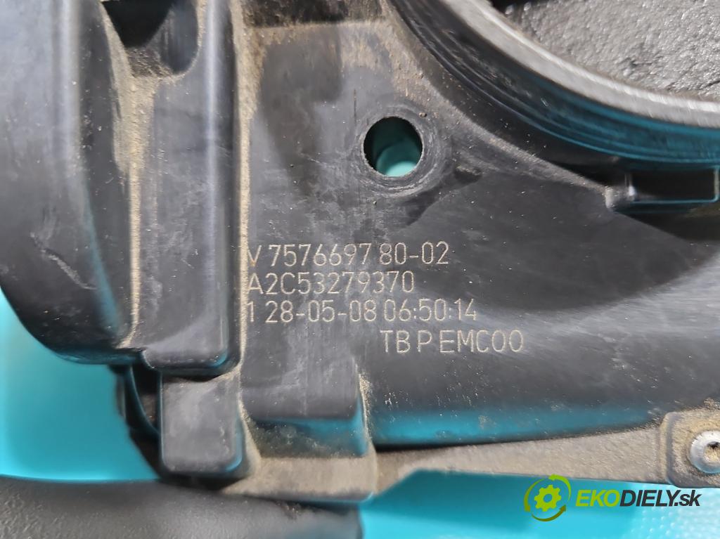 Peugeot 207 1.4 16V 95 HP manual 70 kW 1397 cm3 5- klapka A2C53279370 (Škrtiace klapky)
