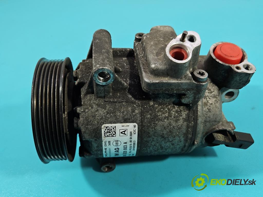 Vw Tiguan I 2007-2016 2.0 tdi 140 HP automatic 103 kW 1968 cm3 5- Kompresor: klimatizácie 5N0820803A (Kompresory klimatizácie)