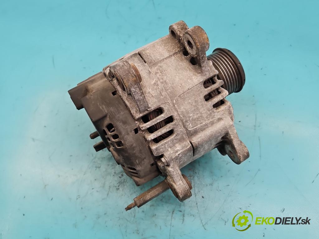 Audi A3 8P 2003-2012 1.6 SR 102 HP manual 75 kW 1595 cm3 3- Alternator 06F903023C (Alternátory)