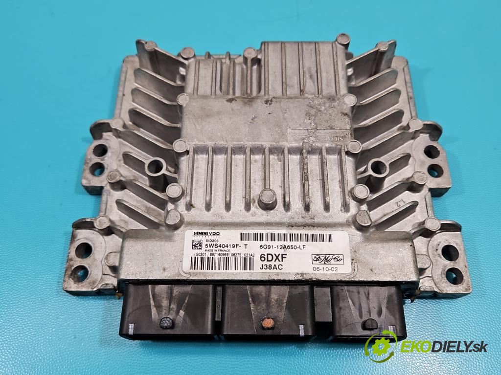Ford S-max 1.8 TDCi 125 HP manual 92 kW 1753 cm3 5- riadiaca jednotka motora 6G91-12A650-LF