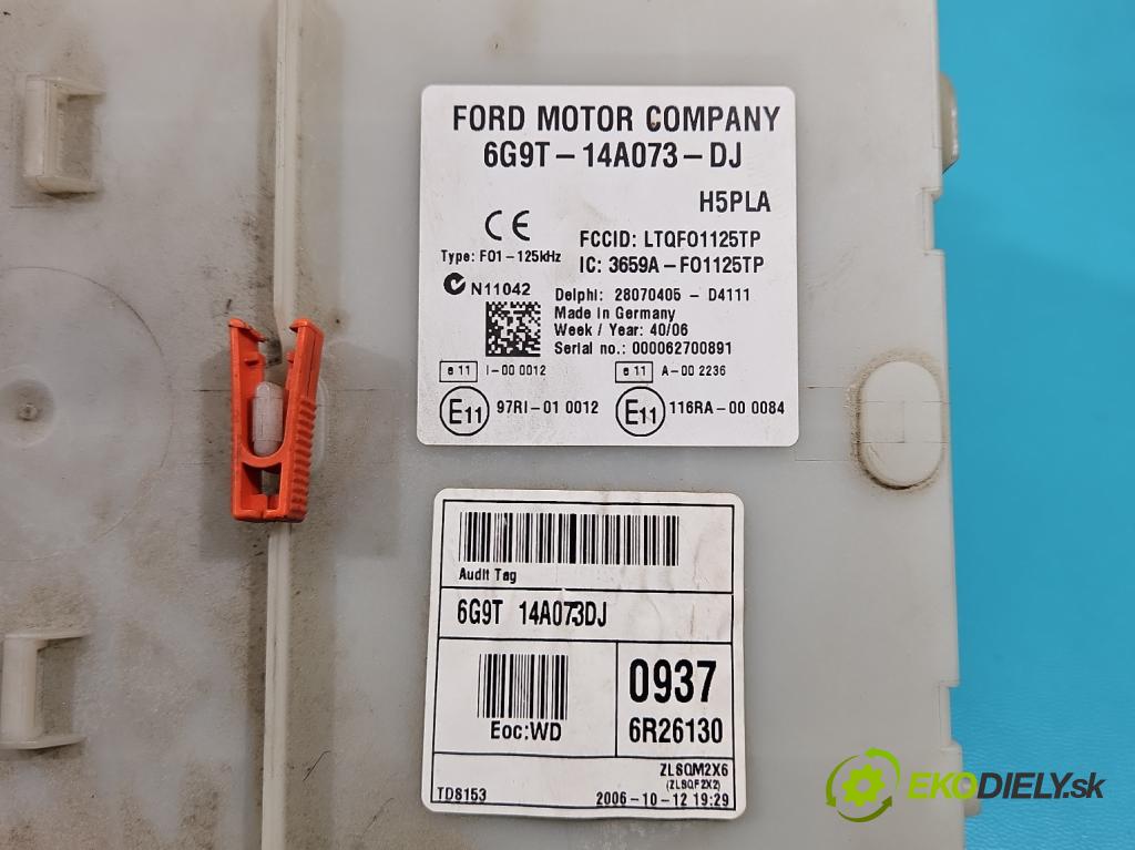 Ford S-max 1.8 TDCi 125 hp manual 92 kW 1753 cm3 5- skříňka pojistková 6G9T-14A073-DJ (Pojistkové skříňky)