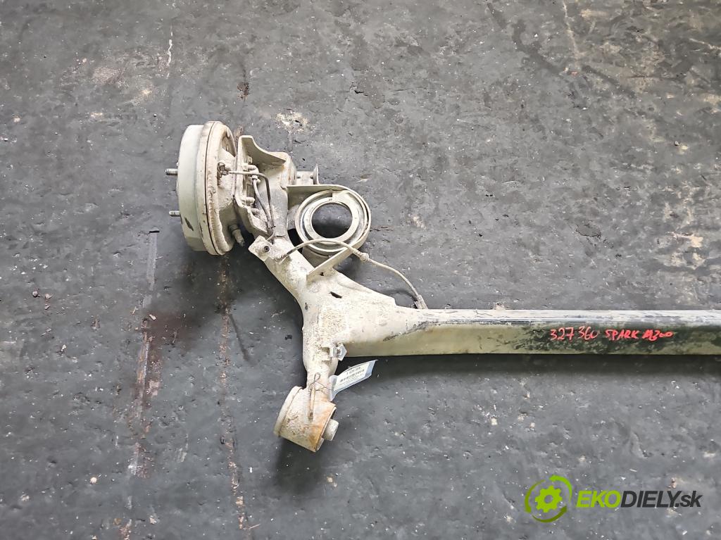 Chevrolet Spark III M300 2009-2014 1.0 16V 68 hp manual 50 kW 995 cm3 5- zadní výztuha  (Výztuhy zadní)