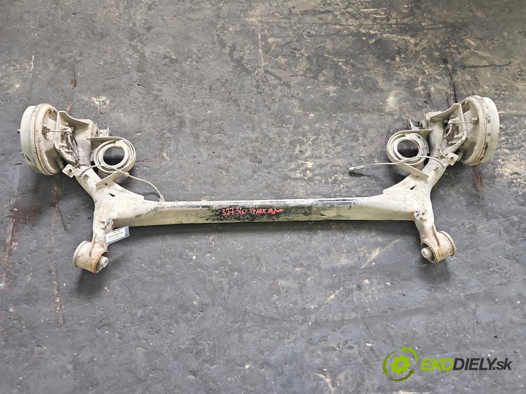 Chevrolet Spark III M300 2009-2014 1.0 16V 68 hp manual 50 kW 995 cm3 5- zadní výztuha  (Výztuhy zadní)