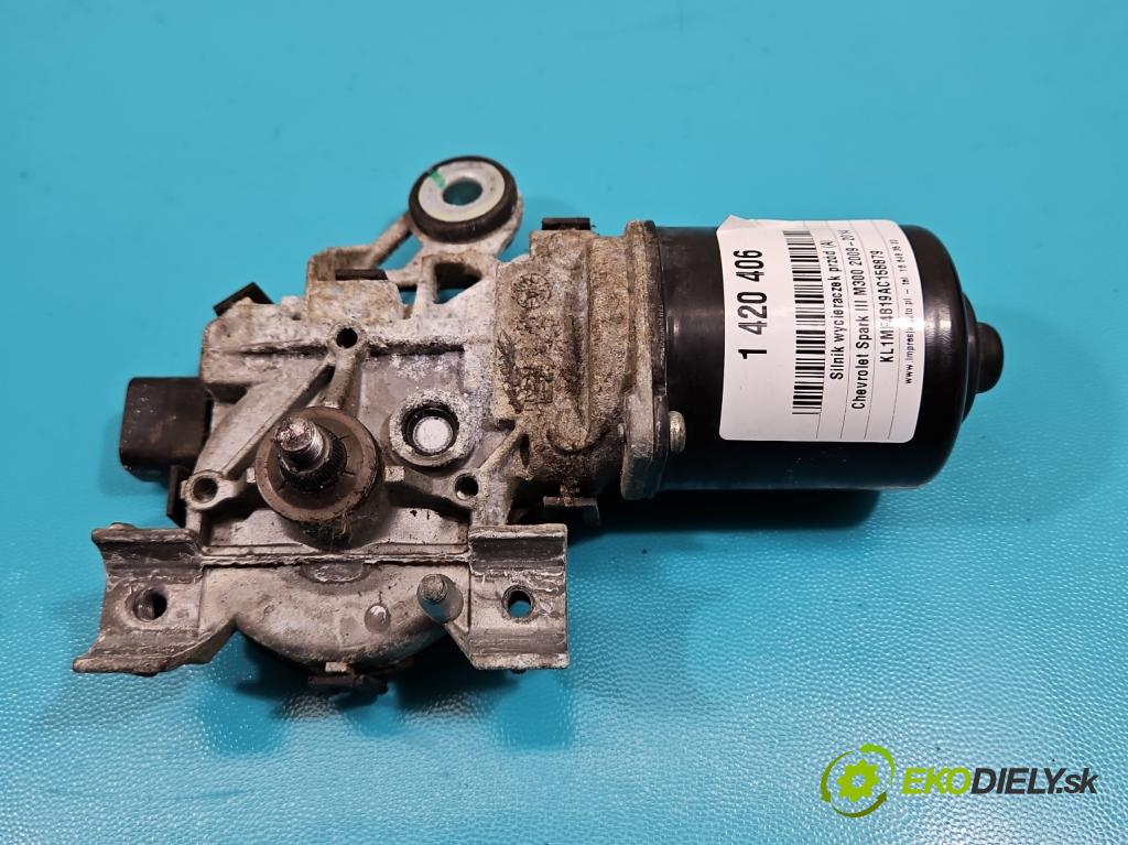 Chevrolet Spark III M300 2009-2014 1.0 16V 68 hp manual 50 kW 995 cm3 5- motor stěračů přední 96843281