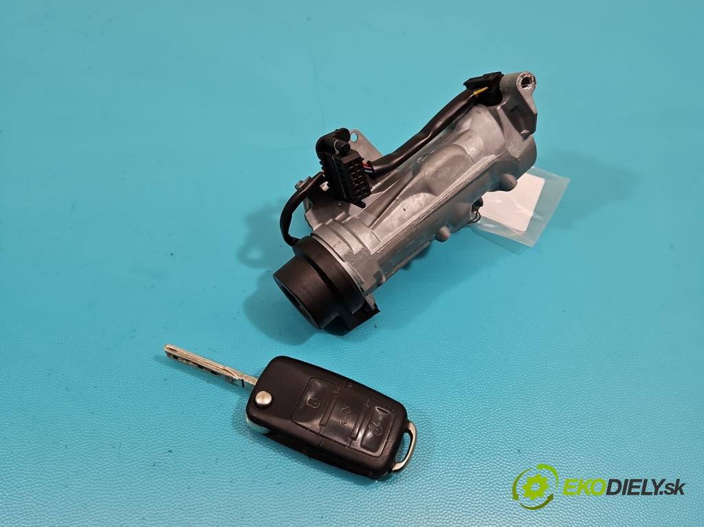 Vw Golf V 2003-2009 1.9 tdi 105 HP manual 77 kW 1896 cm3 3- Spínačka 1K0905851B (Spínacie skrinky a kľúče)