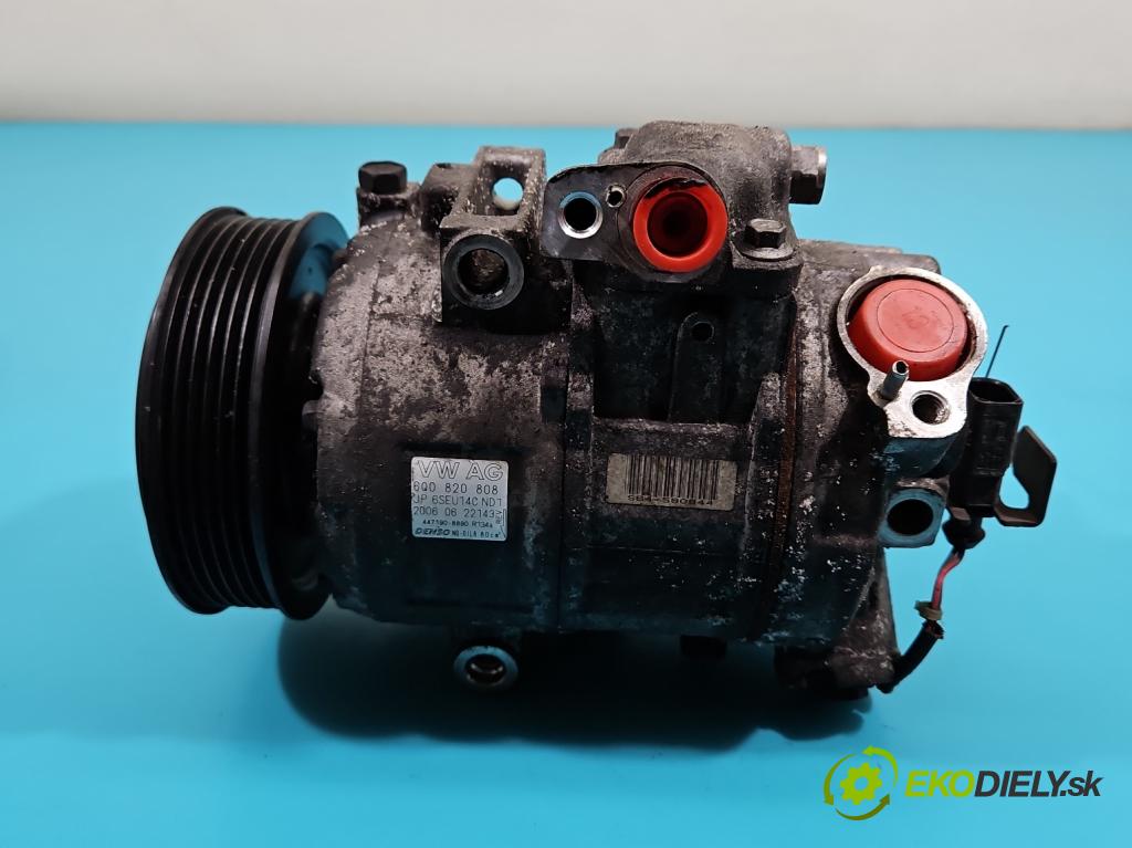 Skoda Roomster 1.4 16v 86 HP manual 63 kW 1390 cm3 5- Kompresor: klimatizácie 6Q0820808 (Kompresory klimatizácie)