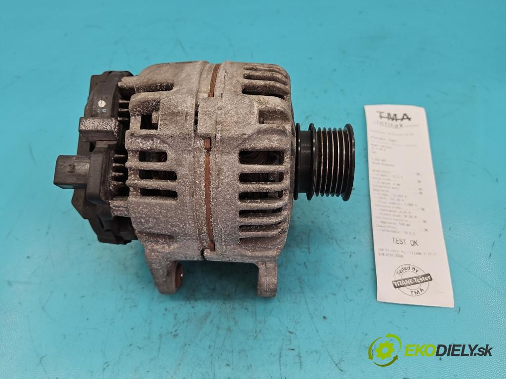 Skoda Roomster 1.4 16v 86 HP manual 63 kW 1390 cm3 5- Alternator 037903025M (Alternátory)