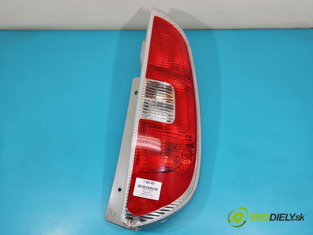Skoda Roomster 1.4 16v 86 HP manual 63 kW 1390 cm3 5- svetlo / reflektor zadné pravé 5J7945096 (Kľučka dverí ostatné)
