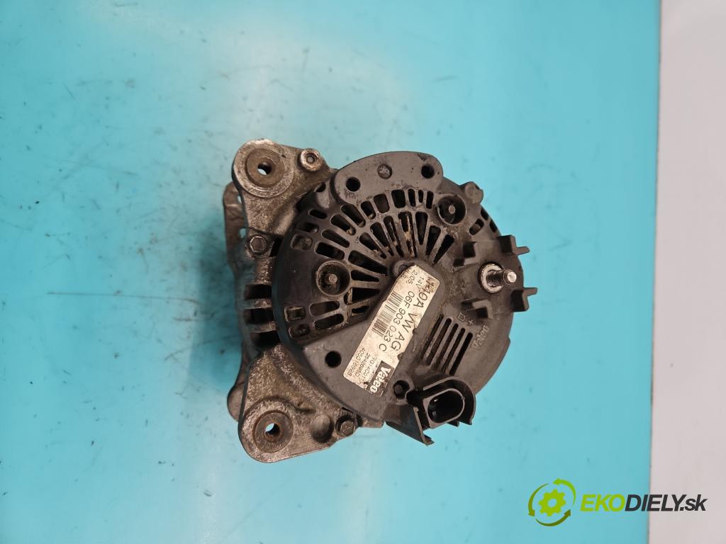 Vw Golf V 2003-2009 1.9 tdi 105 HP manual 77 kW 1896 cm3 3- Alternator 06F903023C (Alternátory)