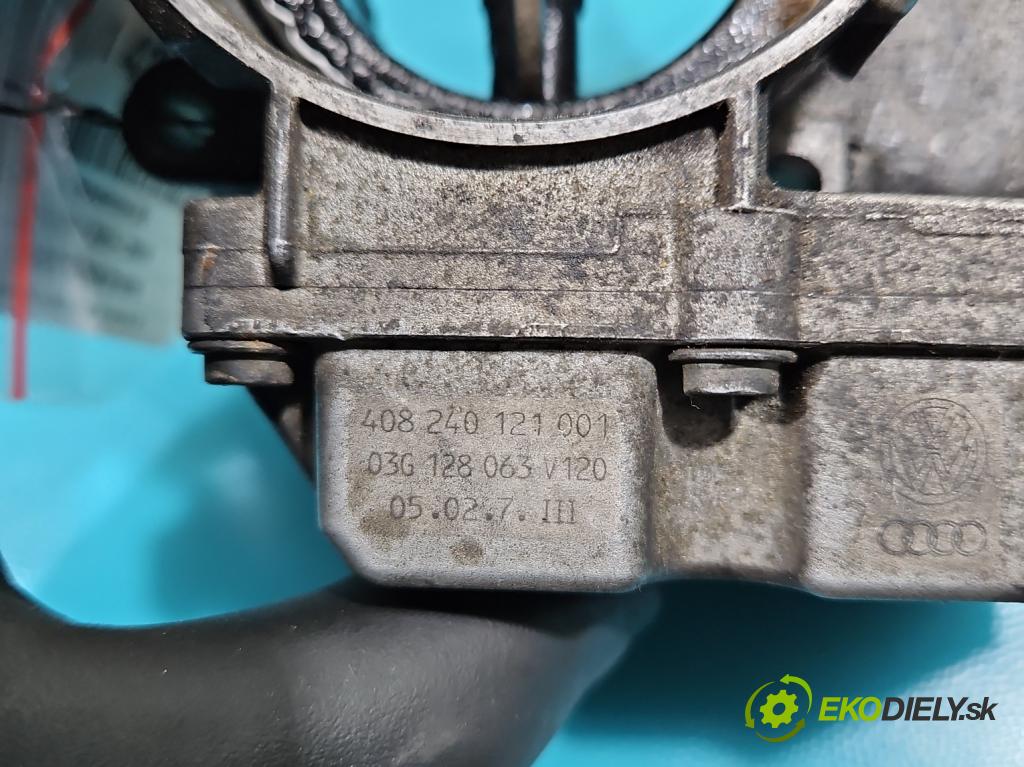 Vw Golf V 2003-2009 1.9 tdi 105 HP manual 77 kW 1896 cm3 3- klapka 03G128063 (Škrtiace klapky)