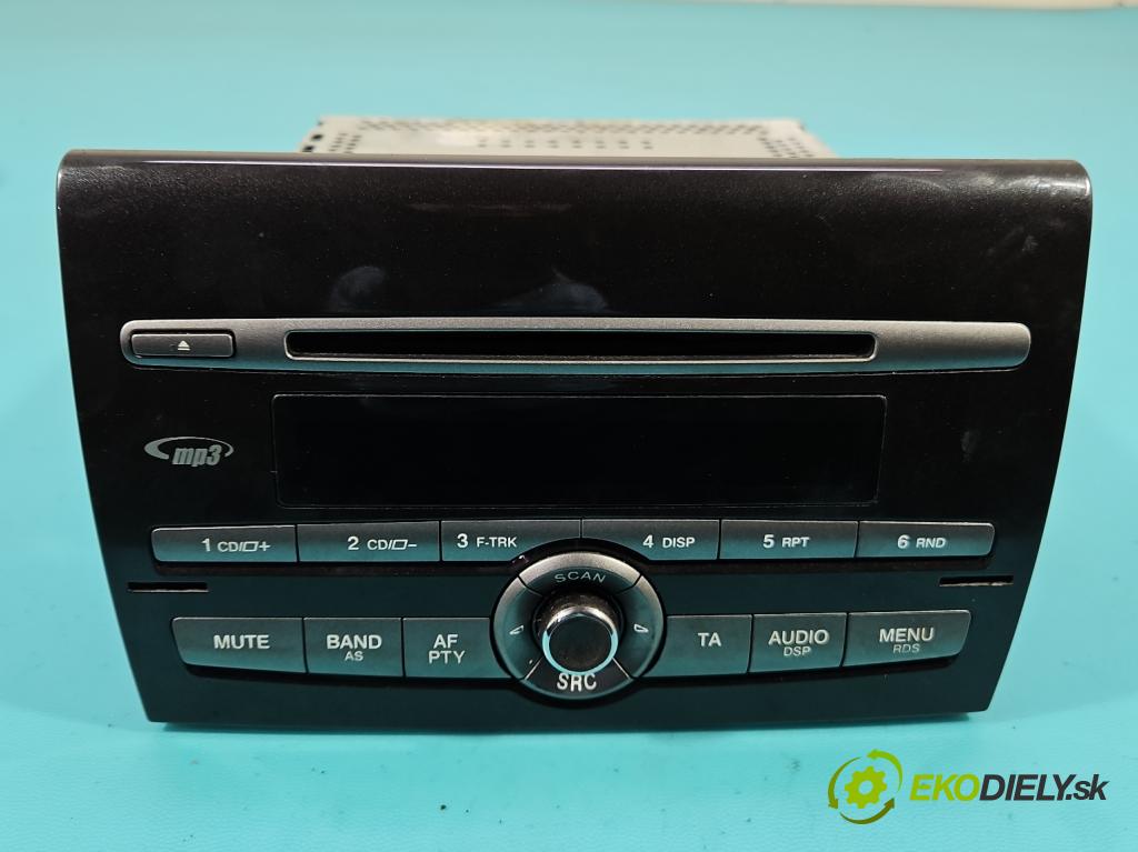 Fiat Bravo II 2007-2014 1.4 T-JET: 120 HP manual 88 kW 1368 cm3 5- Radio originál 735515910