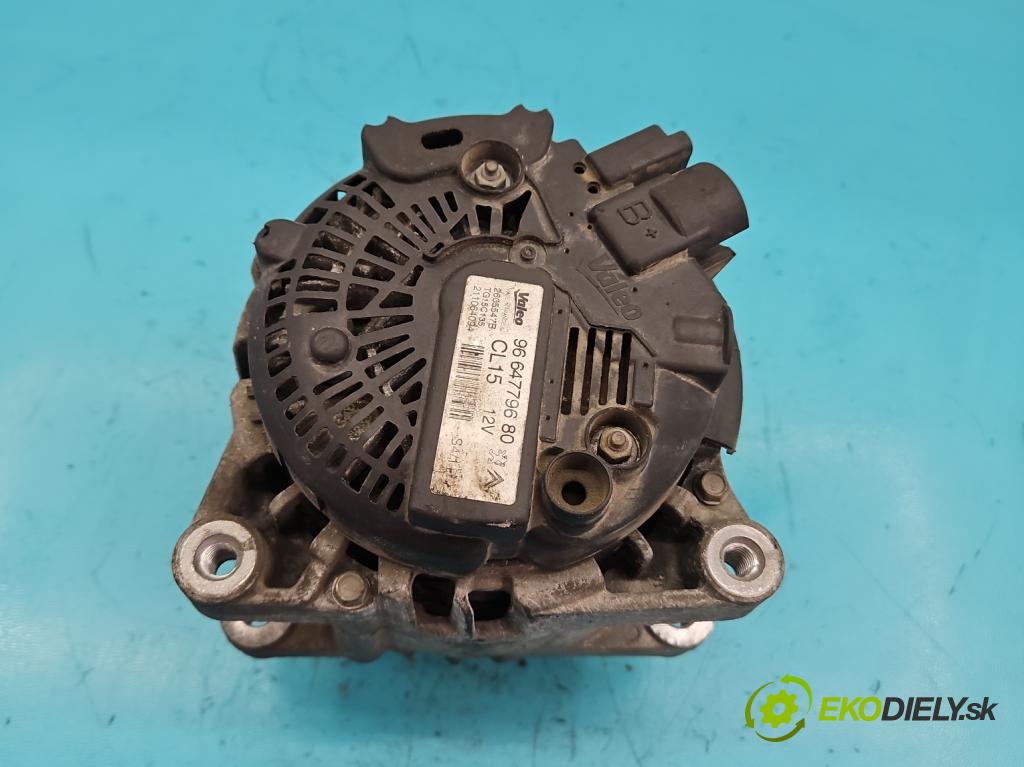 Peugeot Partner II 2008-2018 1.6 HDI 75 HP manual 55 kW 1560 cm3 5- Alternator 9664779680 (Alternátory)