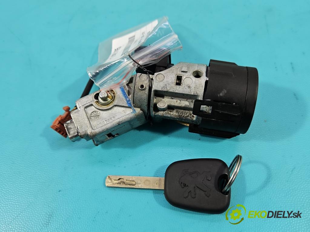 Peugeot Partner II 2008-2018 1.6 HDI 75 HP manual 55 kW 1560 cm3 5- Spínačka  (Spínacie skrinky a kľúče)