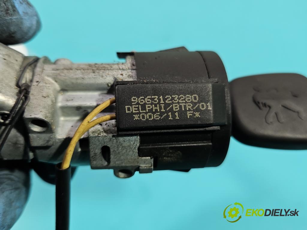 Peugeot Partner II 2008-2018 1.6 HDI 75 HP manual 55 kW 1560 cm3 5- Spínačka  (Spínacie skrinky a kľúče)