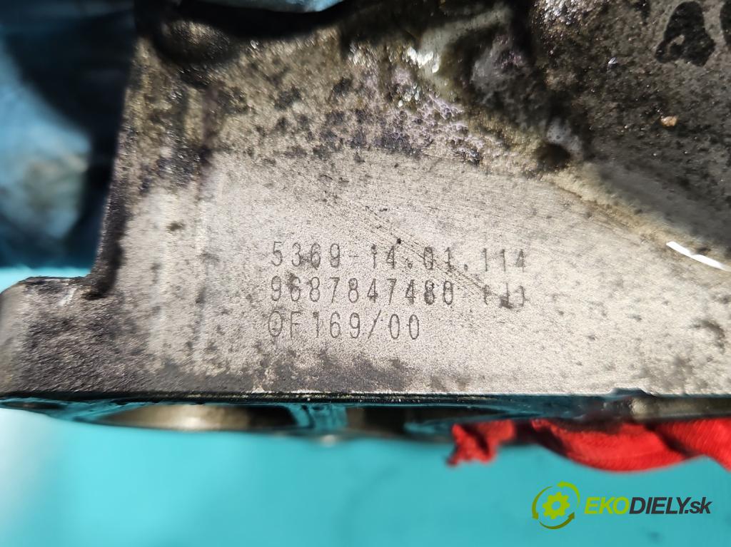 Peugeot Partner II 2008-2018 1.6 HDI 75 hp manual 55 kW 1560 cm3 5- Základ: filtra olej: 9687847480 (Kryty filtrů oleje)