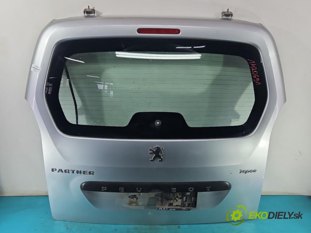 Peugeot Partner II 2008-2018 1.6 HDI 75 HP manual 55 kW 1560 cm3 5- zadna kufor  (Zadná kapota)