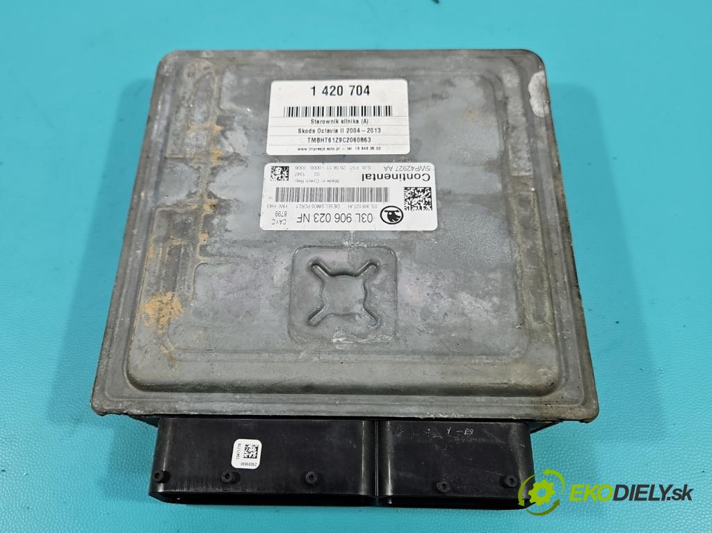 Skoda Octavia II 2004-2013 1.6 tdi 105 HP manual 77 kW 1598 cm3 5- riadiaca jednotka motora 03L906023NF