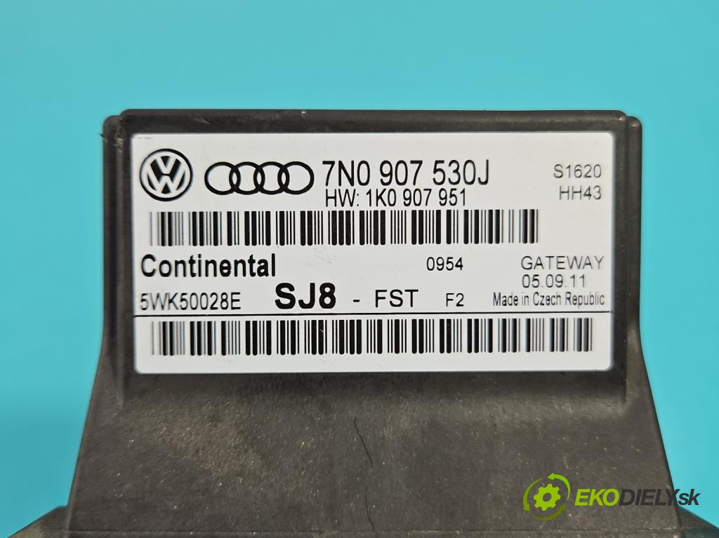 Skoda Octavia II 2004-2013 1.6 tdi 105 hp manual 77 kW 1598 cm3 5- řídící jednotka 7N0907530J