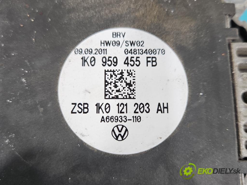 Skoda Octavia II 2004-2013 1.6 tdi 105 HP manual 77 kW 1598 cm3 5- Ventilátor chladiča 1K0959455FB
