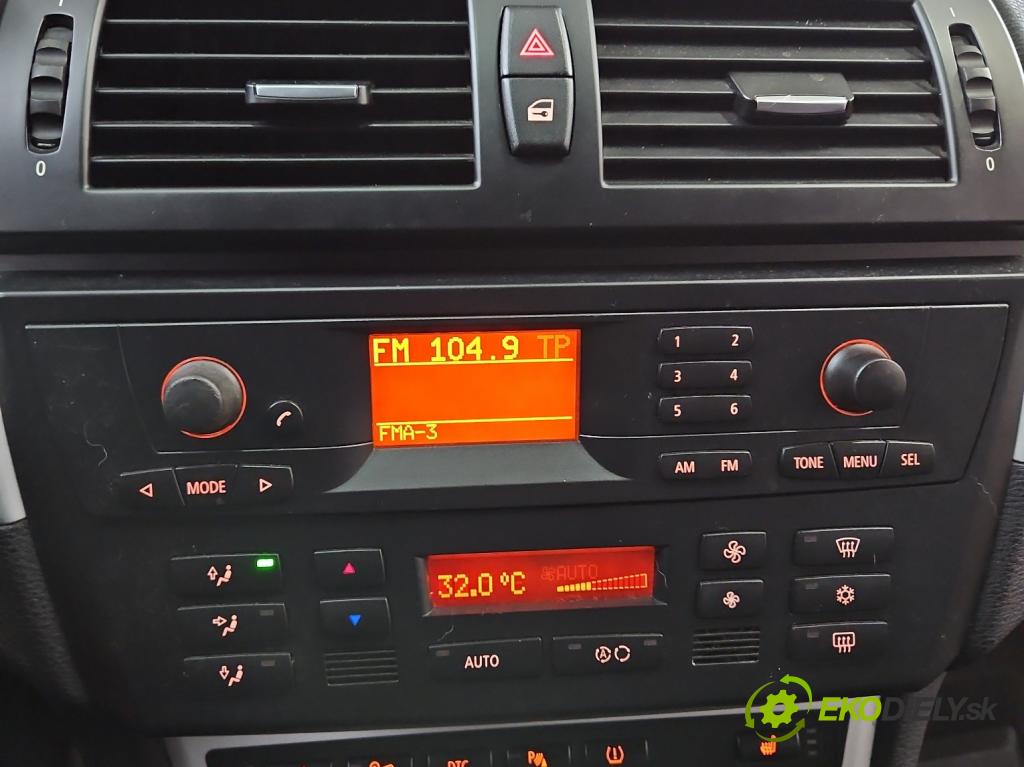 Bmw X3 E83 2003-2010 2.0d 150 HP manual 110 kW 1995 cm3 5- Radio originál 9129526