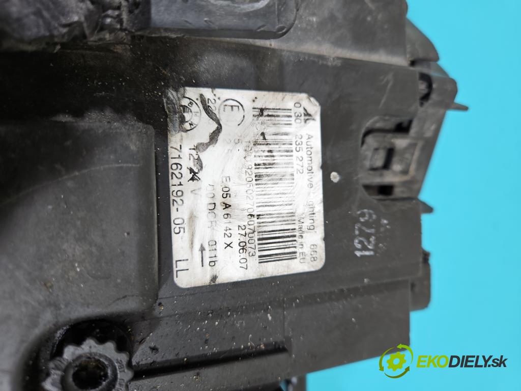 Bmw X3 E83 2003-2010 2.0d 150 HP manual 110 kW 1995 cm3 5- Reflektor: pravý 7162192 (Pravé)