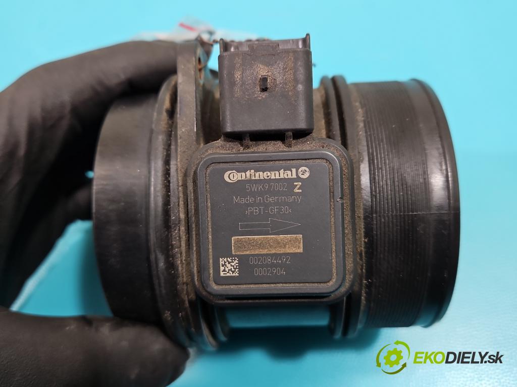 Volvo S40 II 2004-2012 2.0 hdi 136 HP manual 100 kW 1997 cm3 4- průtokoměr: 5WK97002 (Váhy vzduchu)