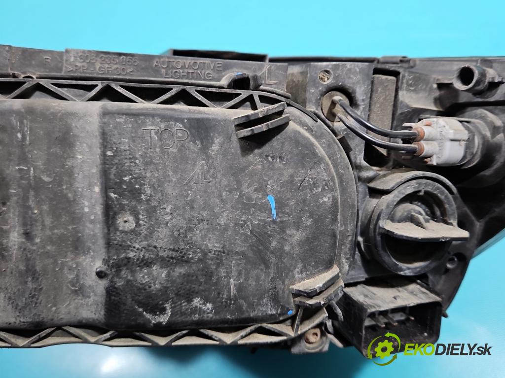 Volvo S40 II 2004-2012 2.0 hdi 136 HP manual 100 kW 1997 cm3 4- Reflektor: pravý 30698880 (Pravé)