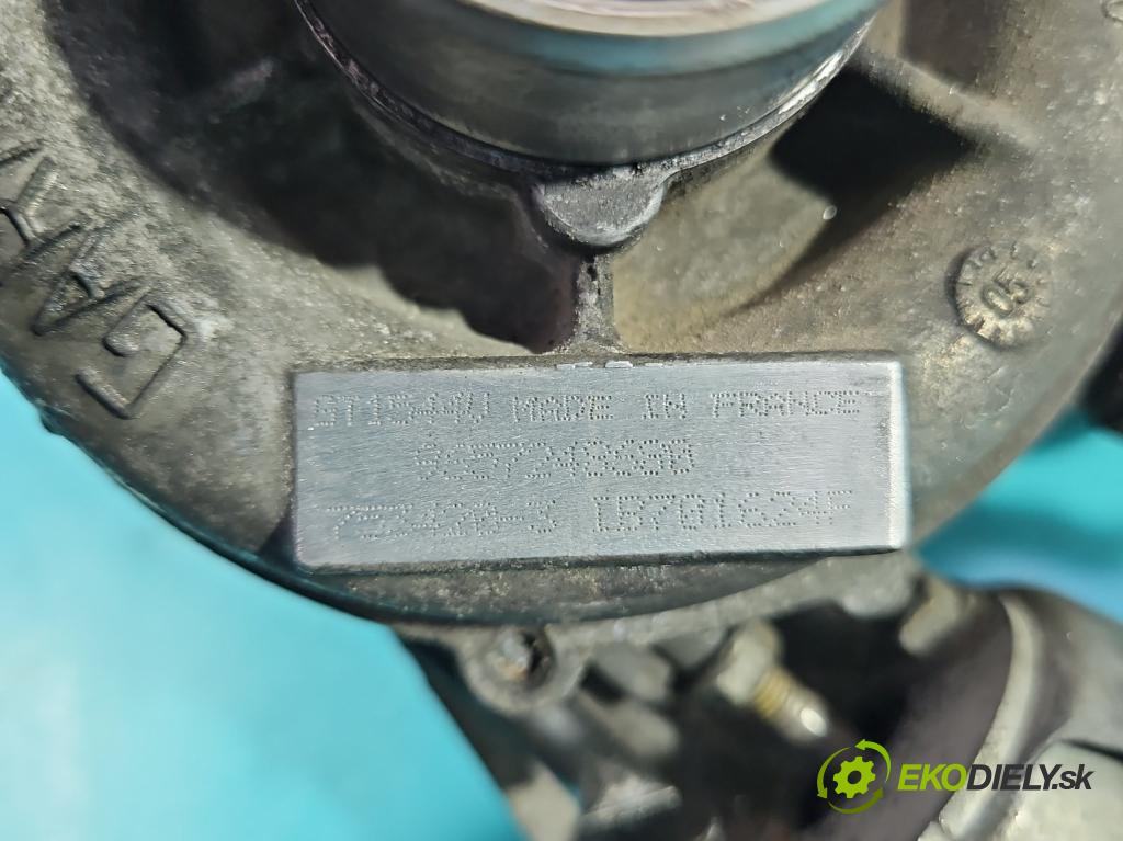 Ford C-Max I 2003-2010 1.6 tdci 109 hp manual 80 kW 1560 cm3 5- Turbodmychadlo 753420-3 (Turbodúchadla (kompletní))