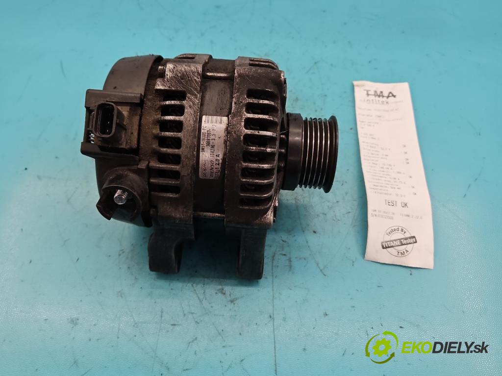 Ford C-Max I 2003-2010 1.6 tdci 109 HP manual 80 kW 1560 cm3 5- Alternator 104210-3512 (Alternátory)