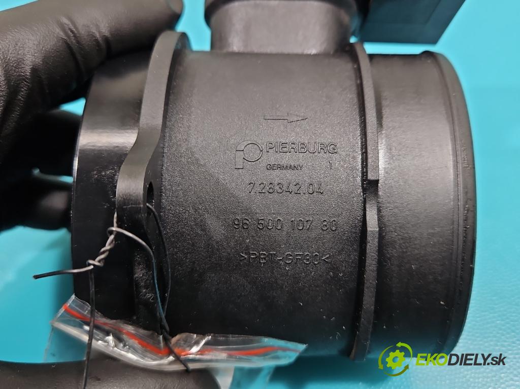 Ford C-Max I 2003-2010 1.6 tdci 109 HP manual 80 kW 1560 cm3 5- průtokoměr: 9650010780 (Váhy vzduchu)