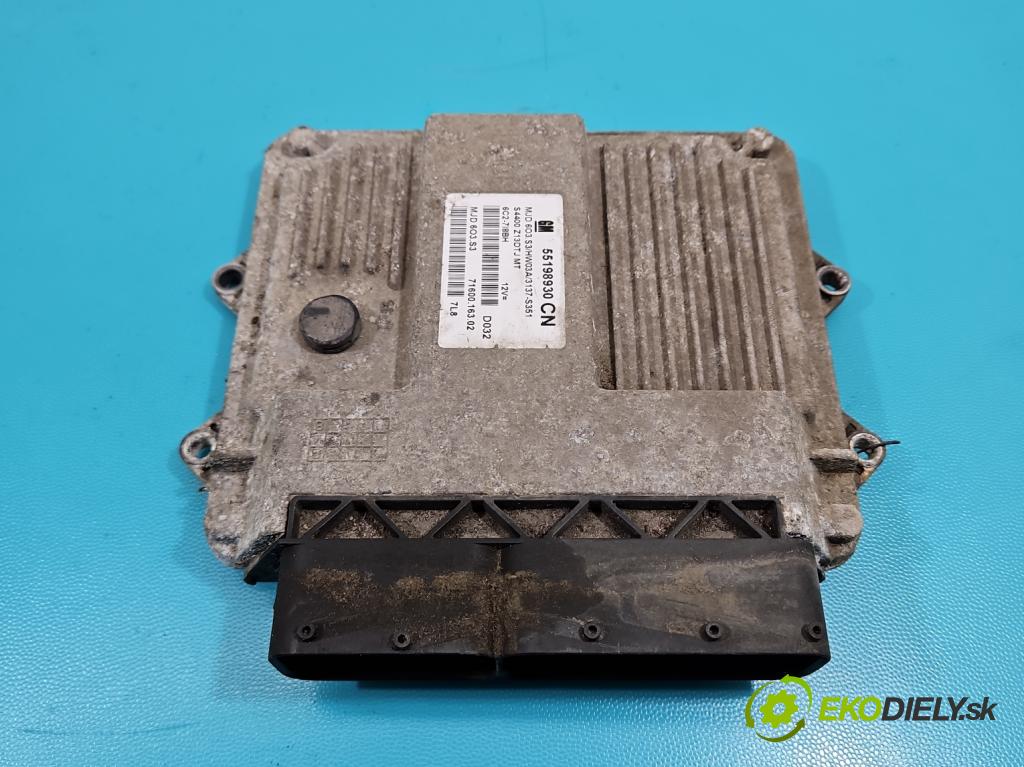 Opel Corsa D 2006-2014 1,3.0 cdti 75 HP manual 55 kW 1248 cm3 3- riadiaca jednotka motora 55198930