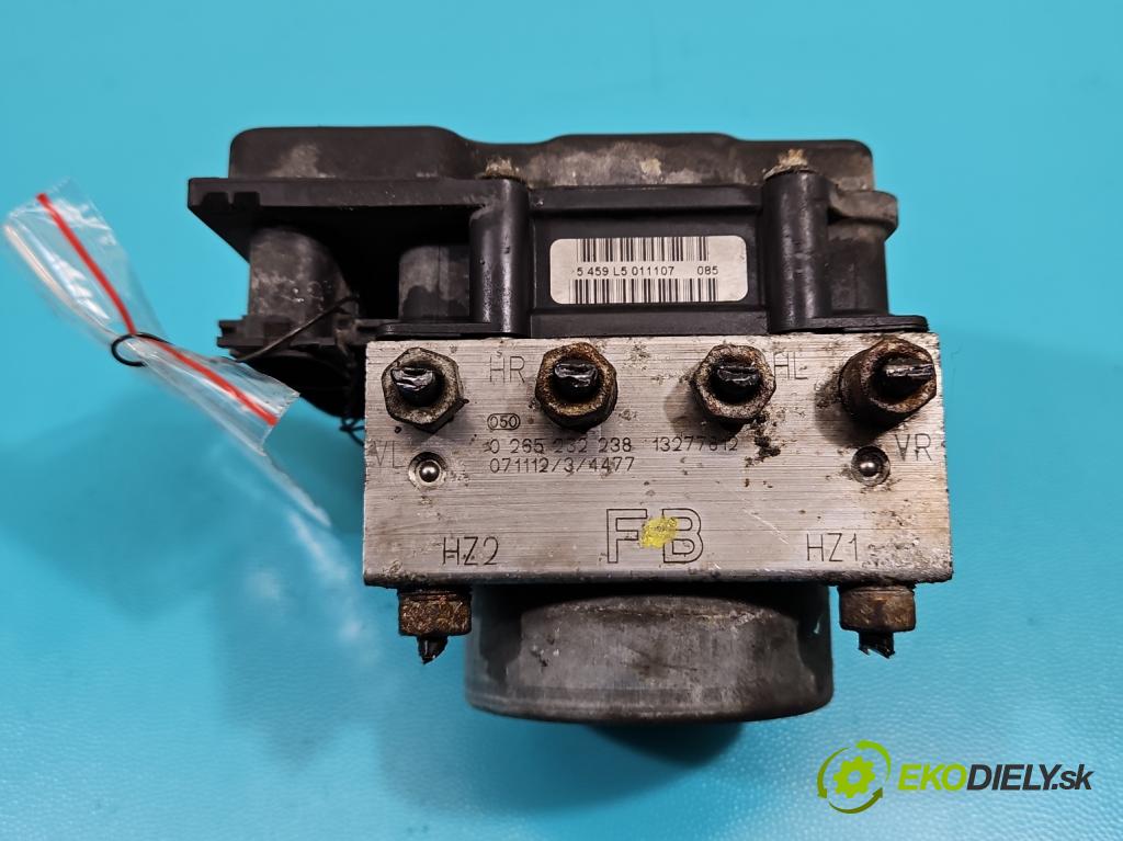 Opel Corsa D 2006-2014 1,3.0 cdti 75 HP manual 55 kW 1248 cm3 3- čerpadlo abs 0265232238 (Pumpy ABS)