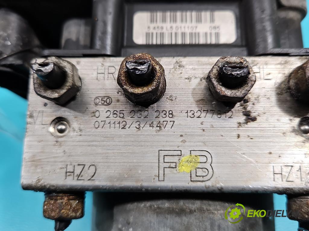 Opel Corsa D 2006-2014 1,3.0 cdti 75 HP manual 55 kW 1248 cm3 3- čerpadlo abs 0265232238 (Pumpy ABS)