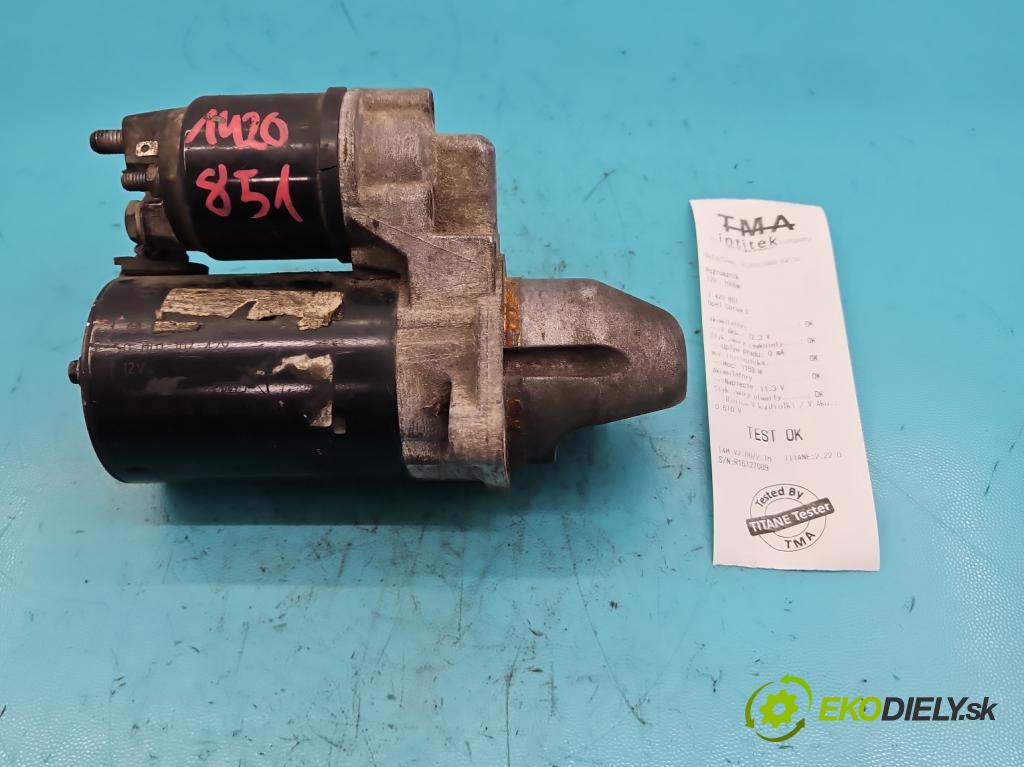 Opel Corsa D 2006-2014 1,3.0 cdti 75 HP manual 55 kW 1248 cm3 3- štartér 0001107429 (Štartéry)