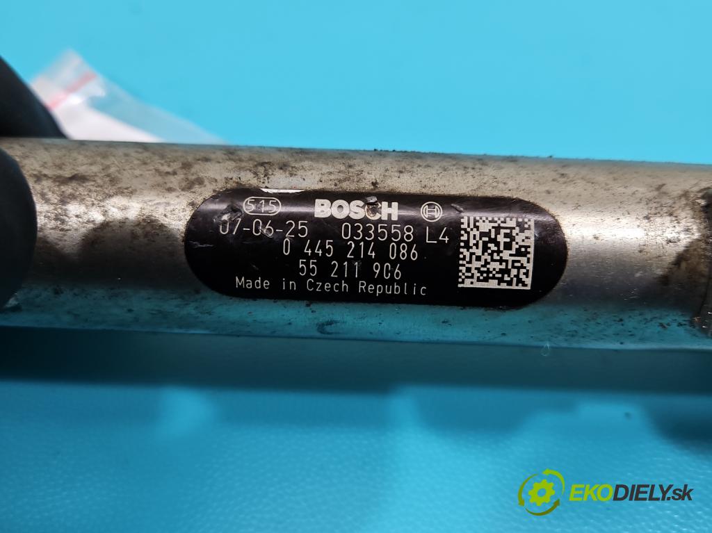 Opel Corsa D 2006-2014 1,3.0 cdti 75 HP manual 55 kW 1248 cm3 3- lišta vstrekovacia 0445214086 (Vstrekovacia lišta)