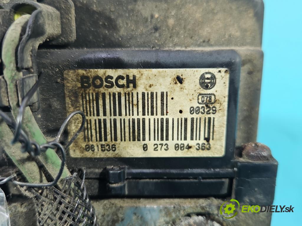 Opel Zafira A 1999-2005 1.8 16V 116 HP manual 85 kW 1796 cm3 5- čerpadlo abs 0273004363 (Pumpy ABS)