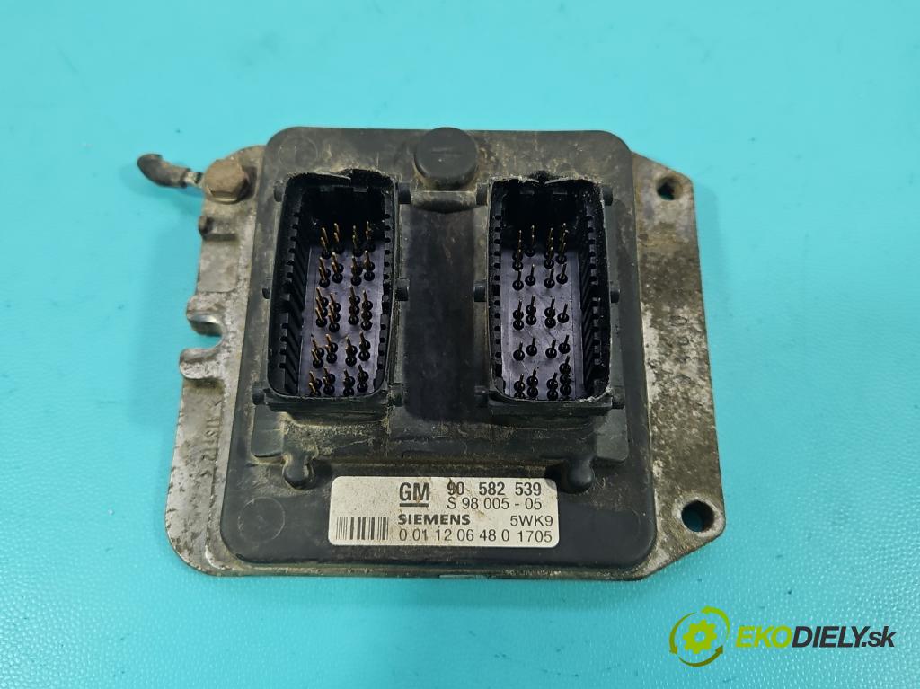 Opel Zafira A 1999-2005 1.8 16V 116 HP manual 85 kW 1796 cm3 5- riadiaca jednotka motora 90582539
