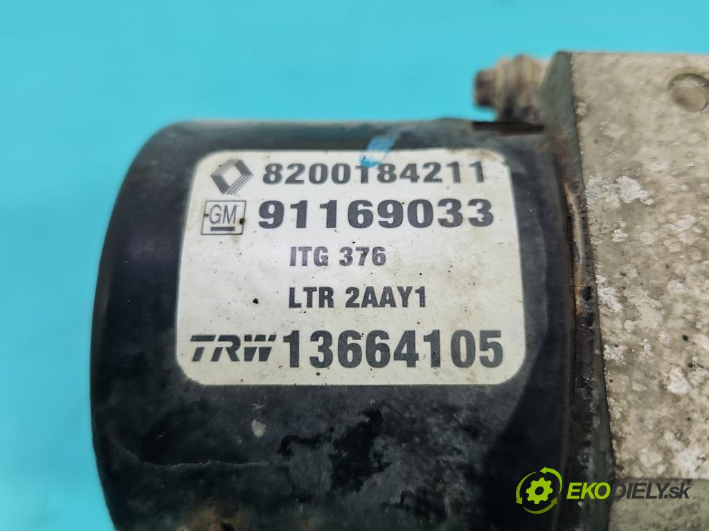 Opel Vivaro 2001-2014 1.9 cdti 101 HP manual 74 kW 1898 cm3 5- čerpadlo abs 8200184211 (Pumpy ABS)