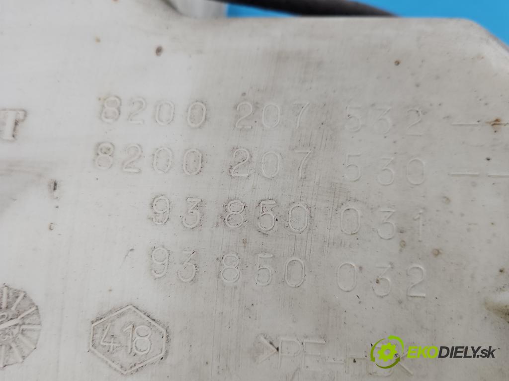 Opel Vivaro 2001-2014 1.9 cdti 101 hp manual 74 kW 1898 cm3 5- nádržka tekutina: ostřikovačů 8200207532