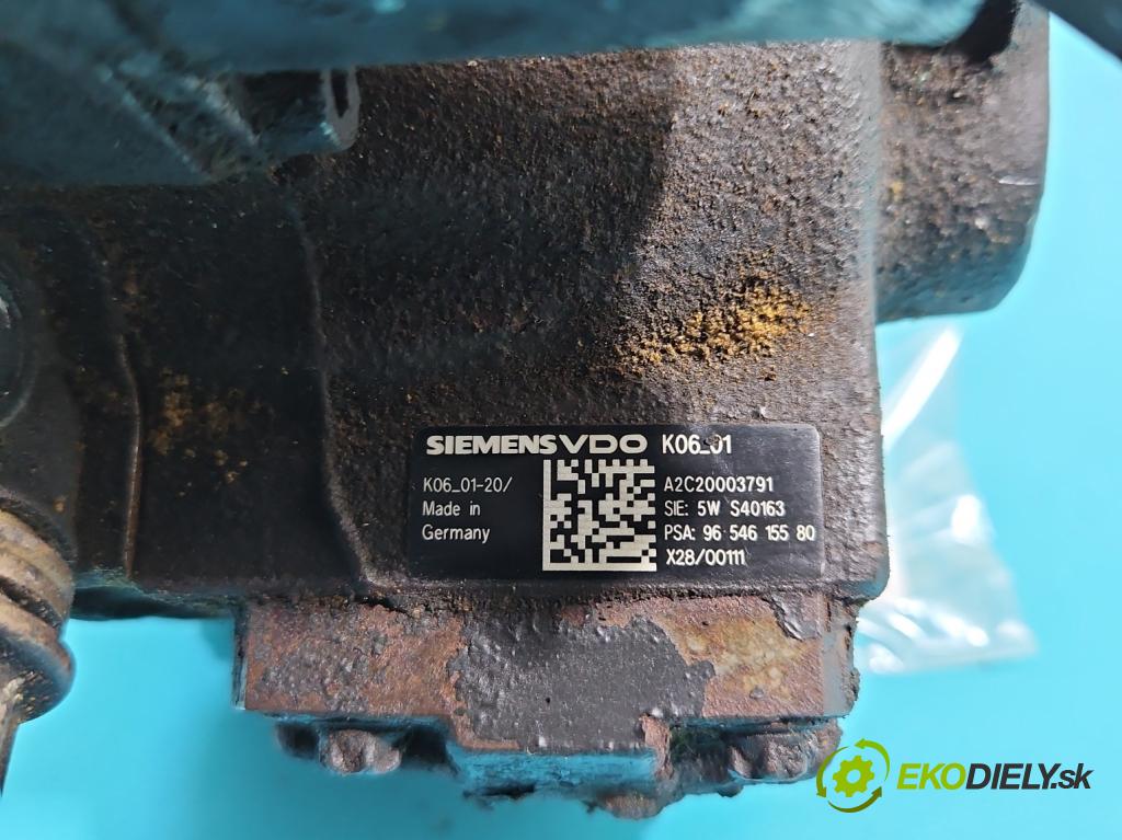 Volvo S40 II 2004-2012 2.0 hdi 136 HP manual 100 kW 1997 cm3 4- čerpadlo vstrekovacia 5WS40163 (Vstrekovacie čerpadlo)