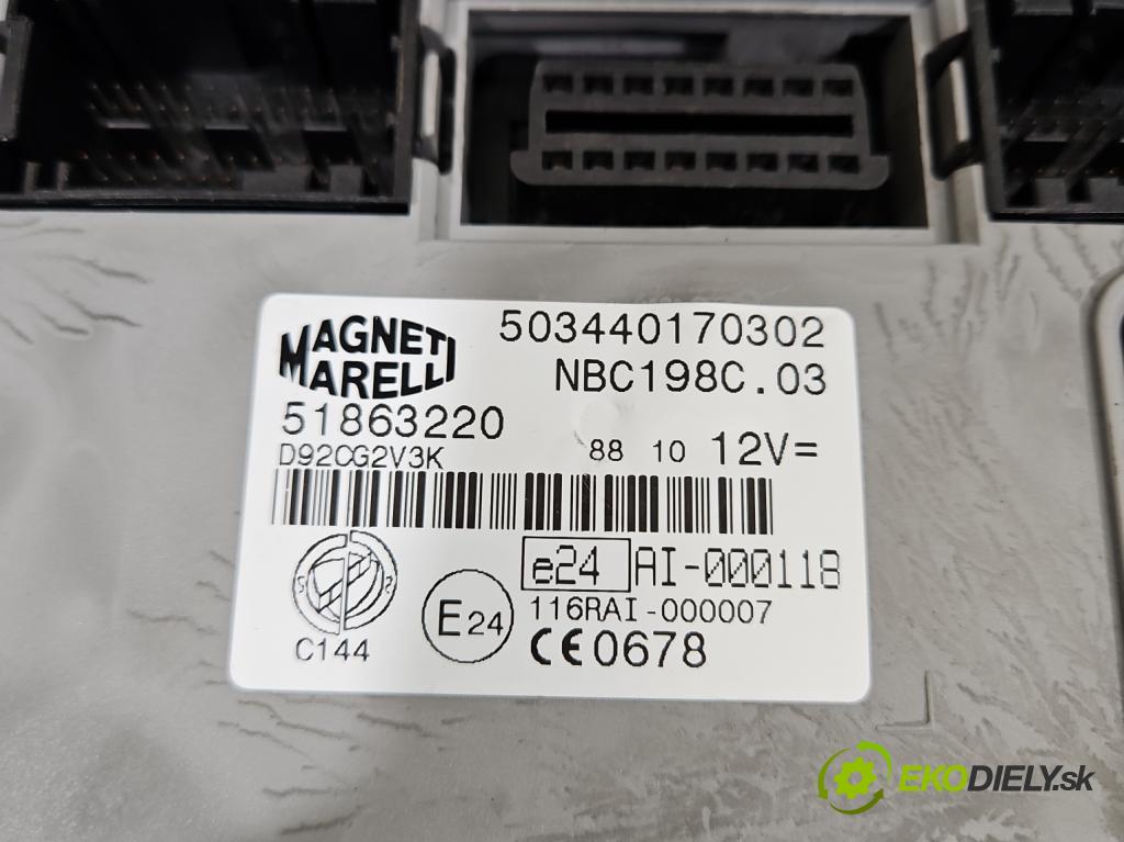 Fiat Bravo II 2007-2014 1.4 T-JET: 120 HP manual 88 kW 1368 cm3 5- riadiaca jednotka motora 0261S05872