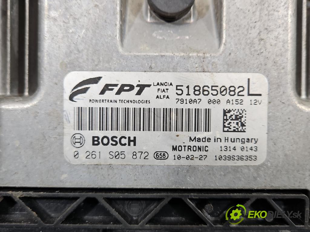 Fiat Bravo II 2007-2014 1.4 T-JET: 120 HP manual 88 kW 1368 cm3 5- riadiaca jednotka motora 0261S05872