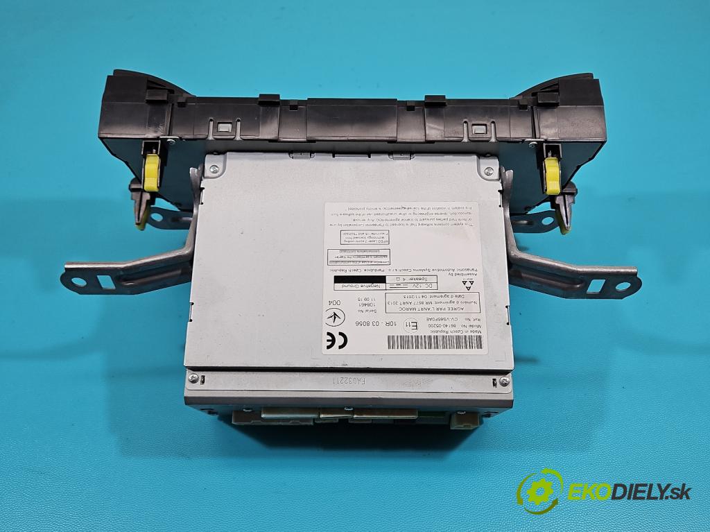 Toyota Avensis III T27 2009-2018 2.0 D4D 143 HP manual 105 kW 1995 cm3 5- Radio originál 86140-05200